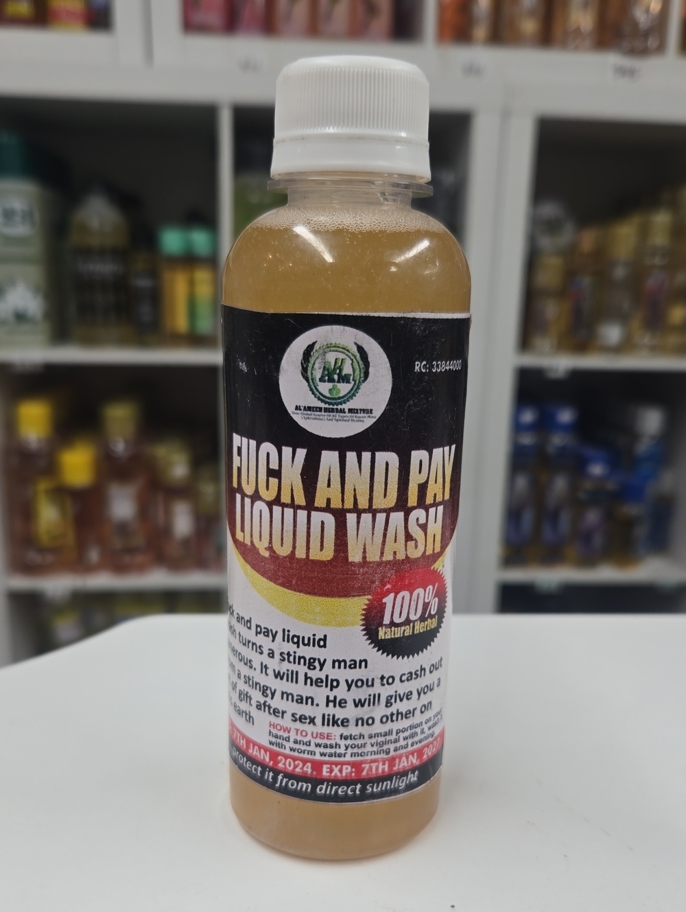 F*ck And Pay Liquid Wash